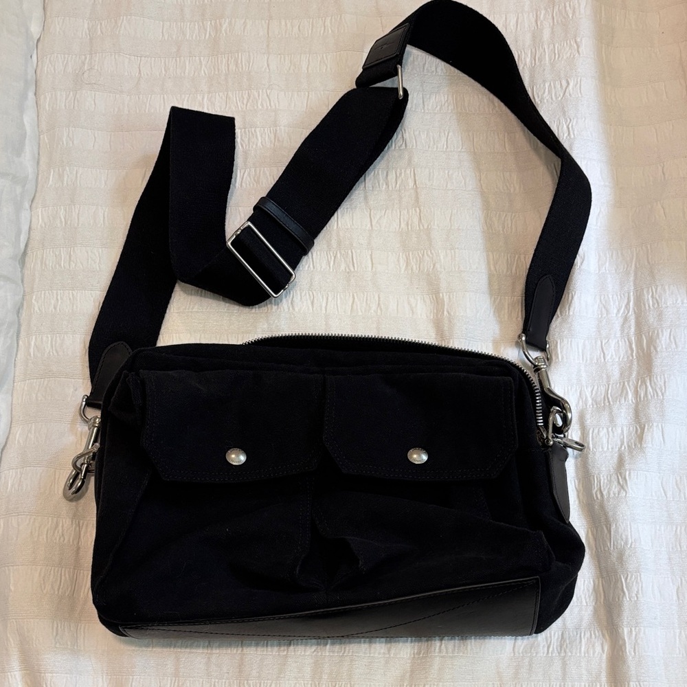 Shinola Black Shoulder Bag
